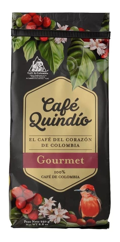 Café Quindío Colombiano Gourmet Excelso Molido Tostado 250g 469 00