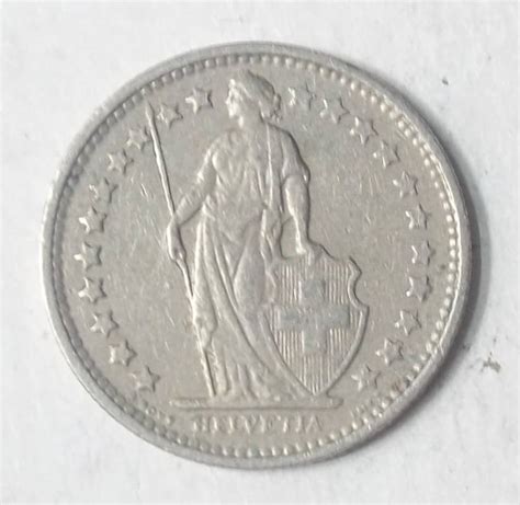 Switzerland Half Fr Helvetia Used Bidcurios