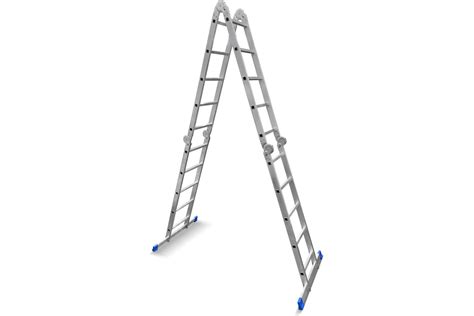 Алюминиевая лестница-трансформер LadderBel 4 секции по 5 ступеней LT455 ...