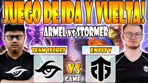 Team Secret Vs Entity Bo3 Game 1 Watson Vs Armel Puppey Dpc Weu