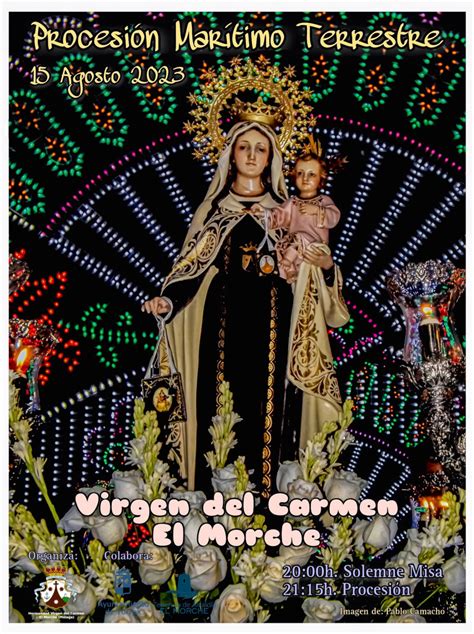 La Virgen Del Carmen Procesionar Por El Morche En La Noche Del De