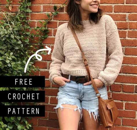 Top 20 Free Cropped Crochet Sweater Patterns