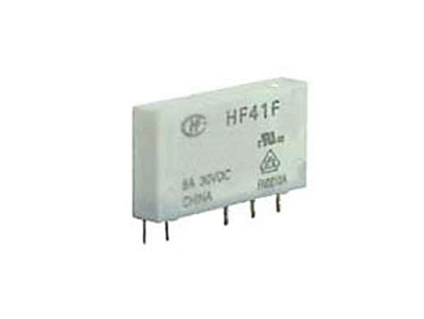 Hongfa HF41F Series 6A SPDT 24VDC PCB Mount Sealed Subminiature Power ...