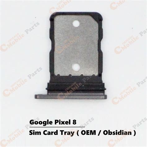 Google Pixel Sim Card Tray Holder Oem Obsidian