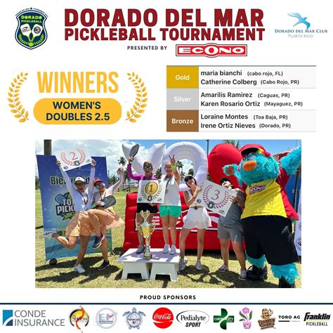 Here are the winners of the 1st USA... - Dorado Pickleball