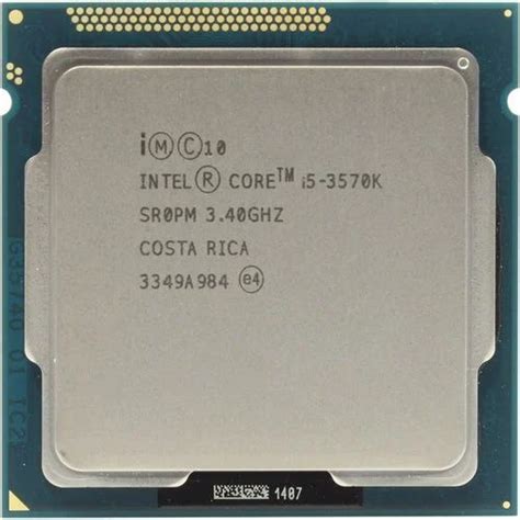 Intel Core I5-3570k Processor 3.40 Ghz ( K Series Processor ), Intel ...