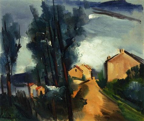 Landscape, 1919 - Maurice de Vlaminck - WikiArt.org