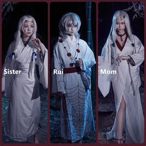 Kukombo Demon Slayer Kimetsu No Yaiba Juuni Ayaki Rui Men Women Cosplay ...