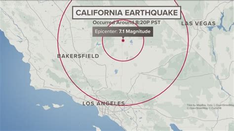 Powerful 7 1 Magnitude Earthquake Shakes Southern California