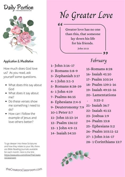 Free February Bible Reading Plan Scripture Writing Plans Read Bible