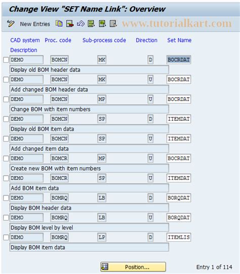 OD56 SAP Tcode Assign Field Sets Transaction Code