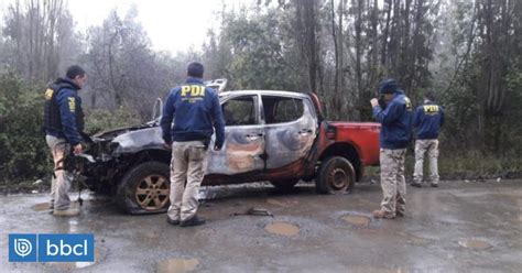 Quema De Camioneta Tras Ataque A Carabineros En Ercilla Ser