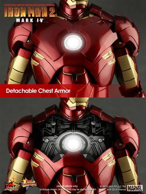Toyhaven Hot Toys Th Scale Iron Man Mark Iv Preview