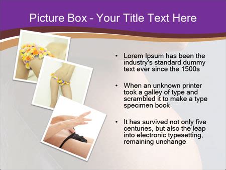 Nude Female Body PowerPoint Template Backgrounds Google Slides ID 0000013674