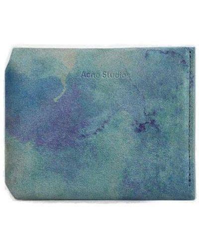 Blue Acne Studios Wallets And Cardholders For Men Lyst