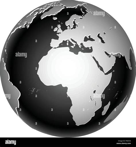 World Globe Vector Stock Vector Image & Art - Alamy