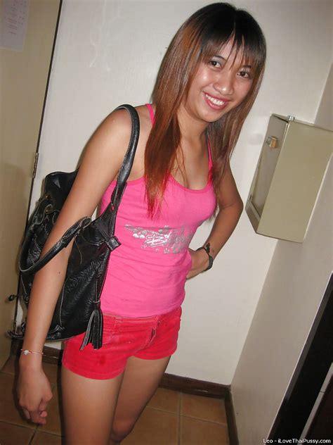 Naughty Asian Babe In Red Shorts Stripping And Getting Her Pussy Fucked Porn Pictures XXX