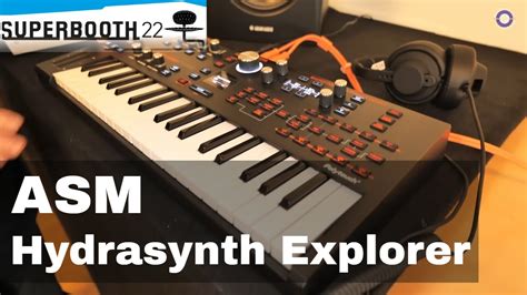 Superbooth Asm Hydrasynth Explorer Youtube