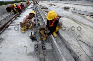 Proyek Pembangunan Light Rail Transit Depo Kelapa Gading DATATEMPO