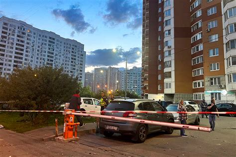 Windows are shattered in a Moscow suburb as Russia says it thwarts