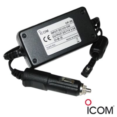 Adaptador Vehicular Icom Con Conexi N A Entrada De Encendedor Para