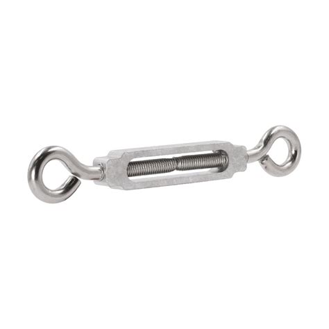 Everbilt 1 4 In X 7 3 4 In Zinc Plated Turnbuckle Eye 807026 The