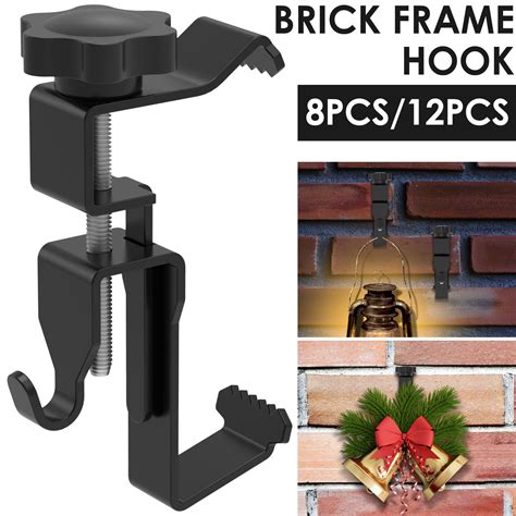 Pcs Brick Hooks Stainless Steel Brick Hanger Brick Clips For Hanging