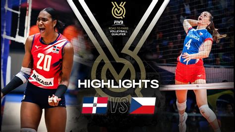 Dom Vs Cze Highlights Women S Oqt Youtube