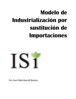 Calaméo Modelo De Industrialización Por Sustitución De Importaciones