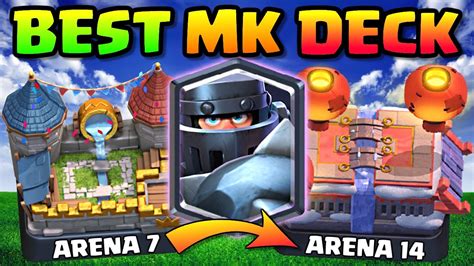 BEST ARENA 7 14 MEGA KNIGHT EASY TO USE DECK YouTube