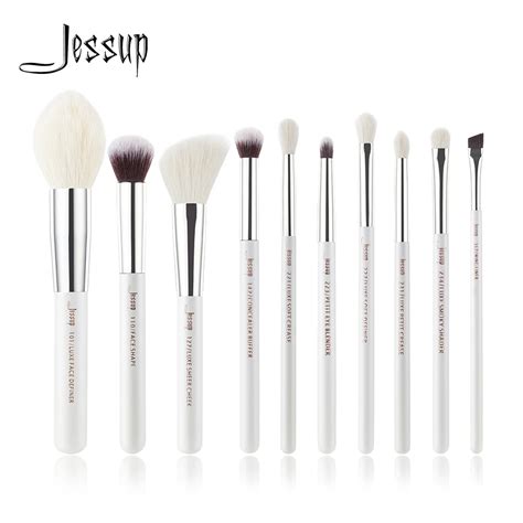 Jessup Ensemble De Pinceaux De Maquillage Synth Tiques Naturels Kit D