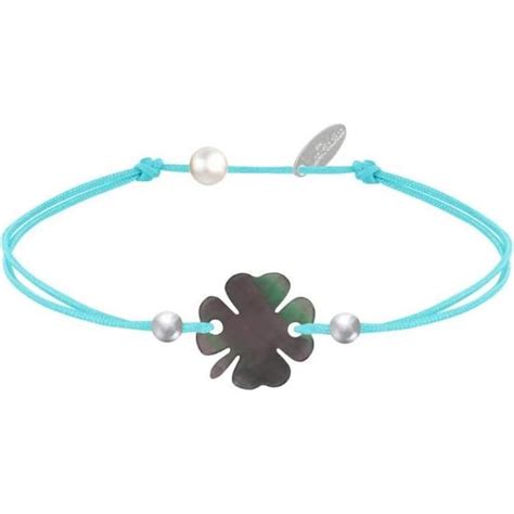 Bracelet Tr Fle Nacre Gr Et Perles D Argent Classics N Turquoise