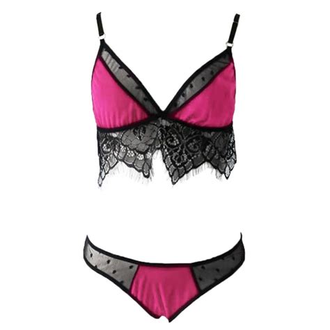 Aliexpress Buy New Women Heart Shaped Lace Velvet Push Up Bra Underwear Set Sexy Lingerie