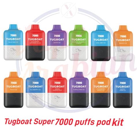 Tugboat Super 7000 Puffs Pod Kit In Uae Vaporking