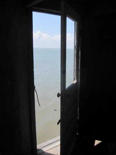 Abandoned Houses & Boat on an Island in Wachapreague, VA