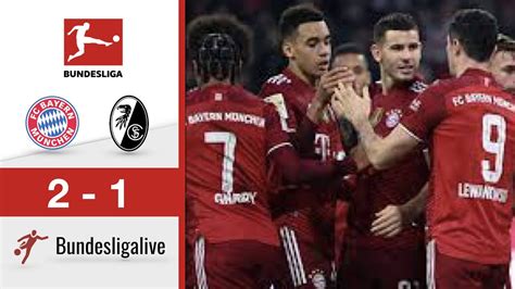 Fc Bayern M Nchen Sc Freiburg Bundesliga Spieltag Highlights