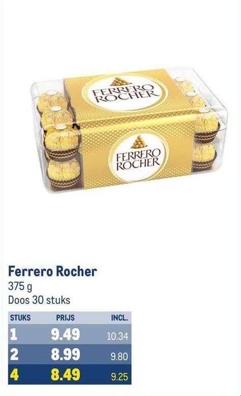 Ferrero Rocher Aanbieding Bij Makro Folders Nl