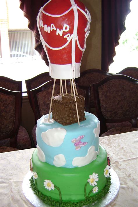 D Hot Air Balloon Topper Cakecentral