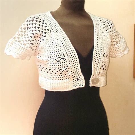 Bolero A Crochet Inspírate Y Aprende A Hacer Esta Hermosa Pieza