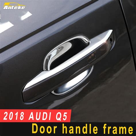 ANTEKE ABS Chrome Door Handle Cover Door Bowl Cover Frame Trim Car