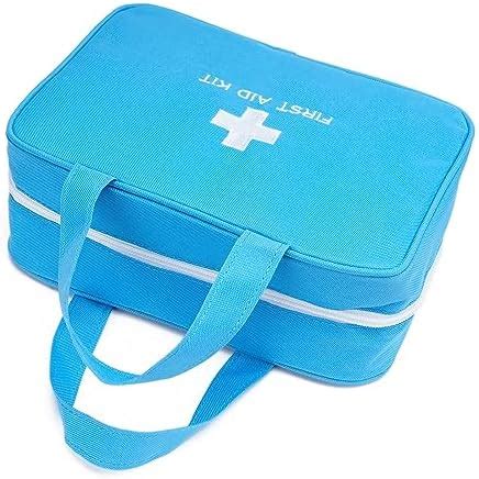 TOPASION Compact Empty First Aid Kit Bag Emergency Trauma Medical Pouch