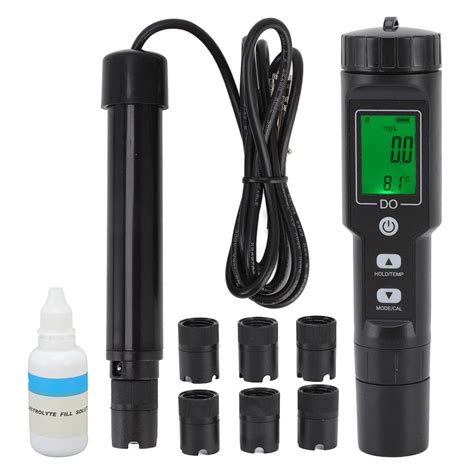 Buy Dissolved Oxygen Meter Detachable Probe Digital Screen Display