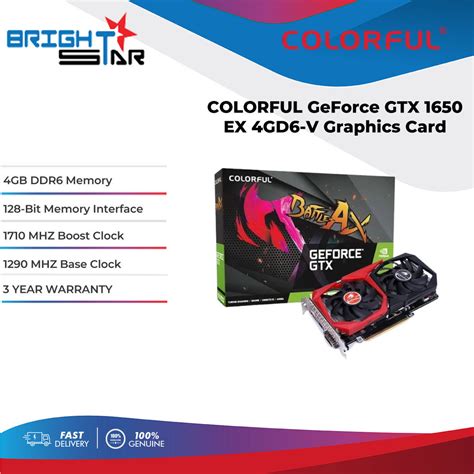 Colorful Geforce Gtx Ex Gd V Graphics Card Shopee Malaysia