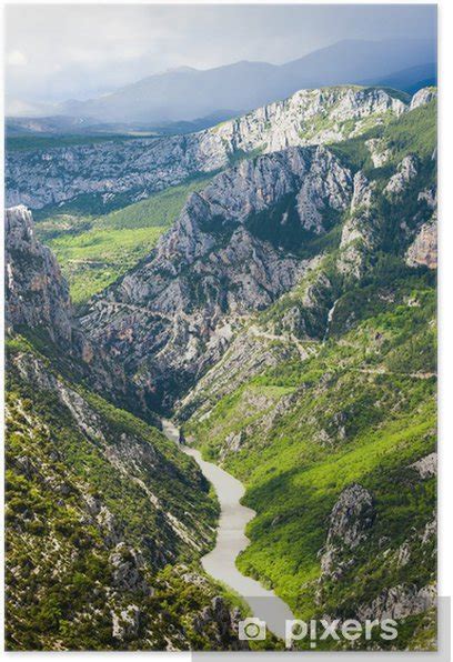 Poster Gorges Du Verdon Provence France Pixersfr