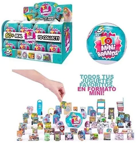 Toy Mini Brands Juguetes De Marcas Sorpresa Esfera Pelota