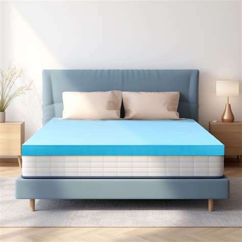 Subrtex 3 Mattress Topper Full Cooling Gel Memory Foam Mattress