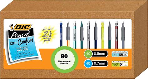 Amazon.com: BIC Mechanical Pencil #2 Xtra-comfort Pencils With Grip ...