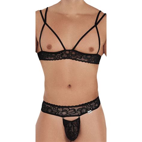 Men S Lingerie Sissy Elegant Waiter Costume Bodysuit