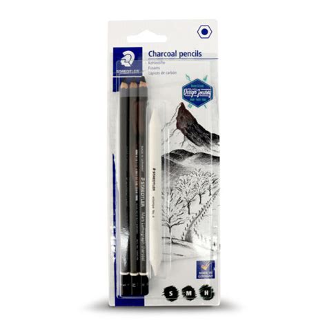 Staedtler Mars Lumograph Charcoal Pencil Set Pc Picasso Art Craft