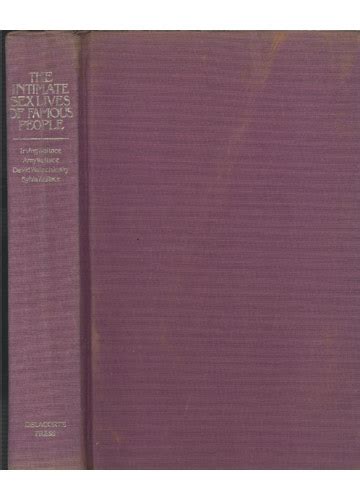 Sebo Do Messias Livro The Intimate Sex Lives Of Famous People